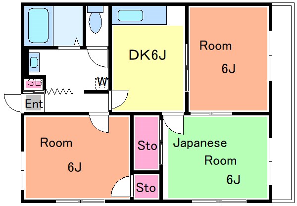 スリーゼＫＴ    間取り図