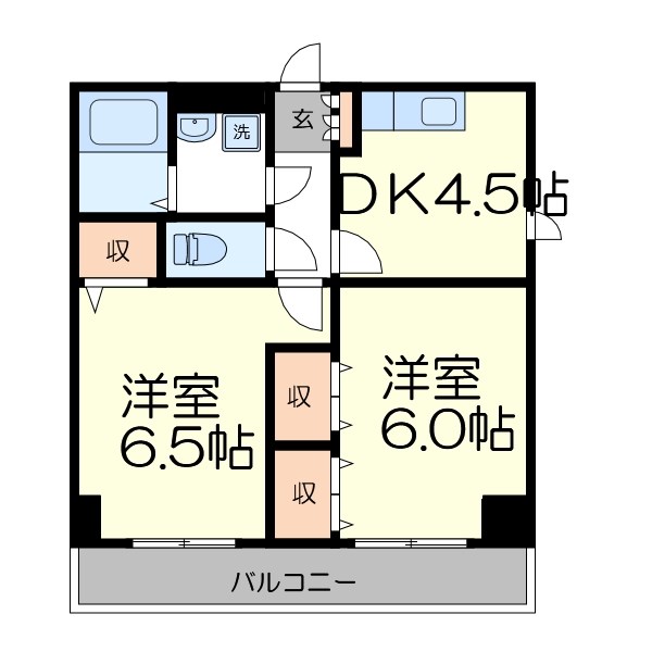 第2ロイヤルシラコ  間取り