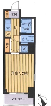 HF南砂町レジデンス  間取り図