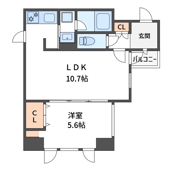 レジディア文京千石 間取り図