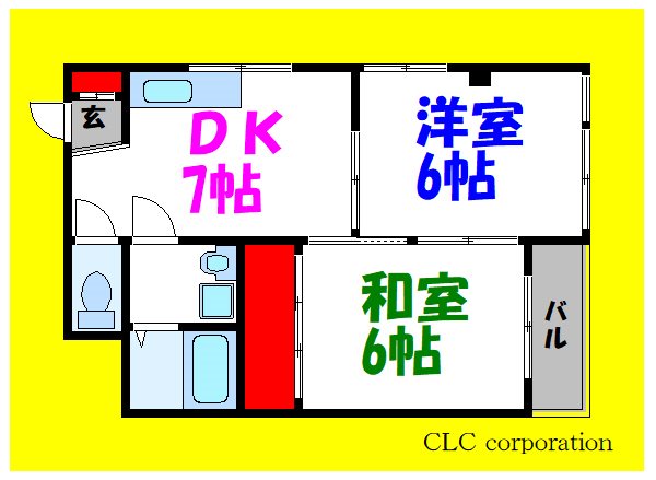 レジデンス中村 間取り図