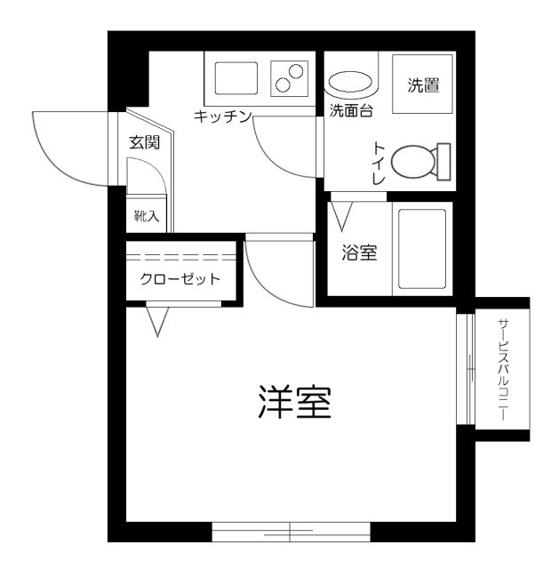 リタ王子神谷  間取り