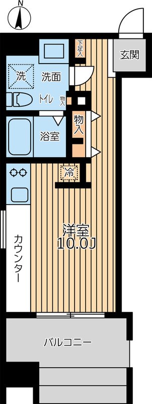 プライマル亀戸  間取り図