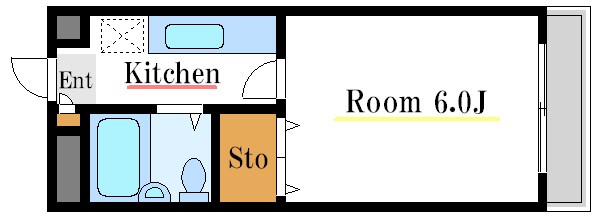 メゾンクレール  間取り図