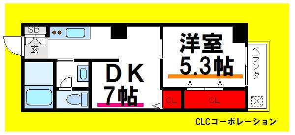 動坂ハイツ   間取り図