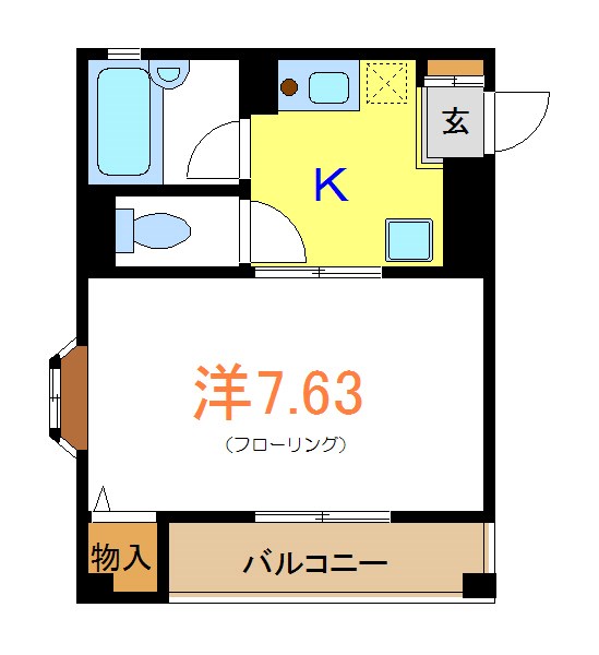 リバーストーン瑞江  間取り図