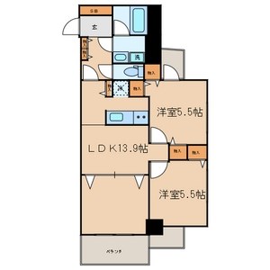 アーバンレックス西新井Ⅱ 間取り図