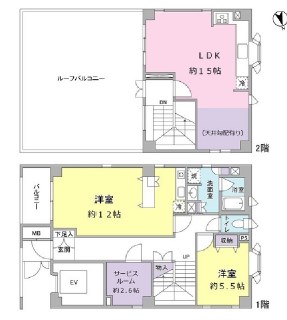 メゾンドボクスイ  間取り図