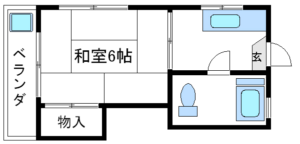 ムラキリハイム   間取り図