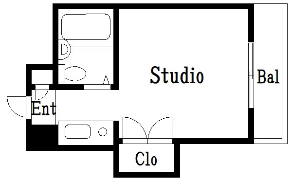 BLE-TATEKAWA 間取り図