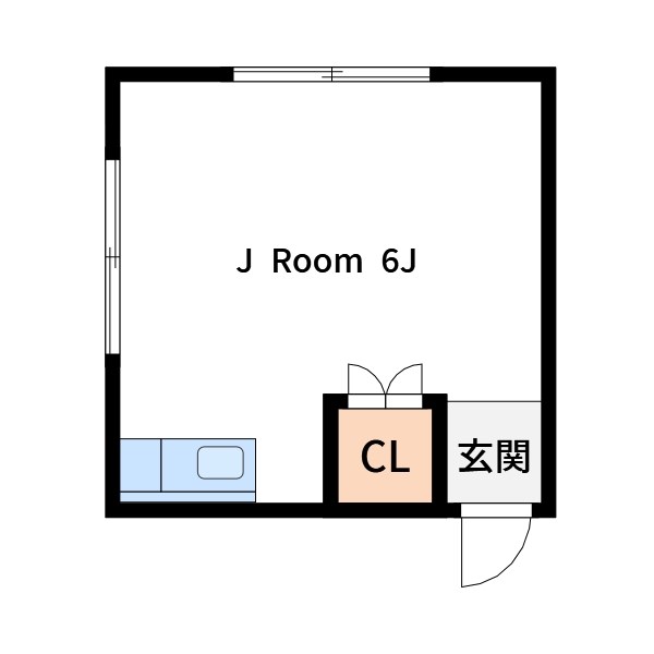 ともえ荘  間取り図