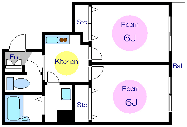 グランエスポワール 間取り図