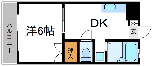 パークレーン東和  間取り図