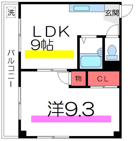 ＴＭコーポ   間取り