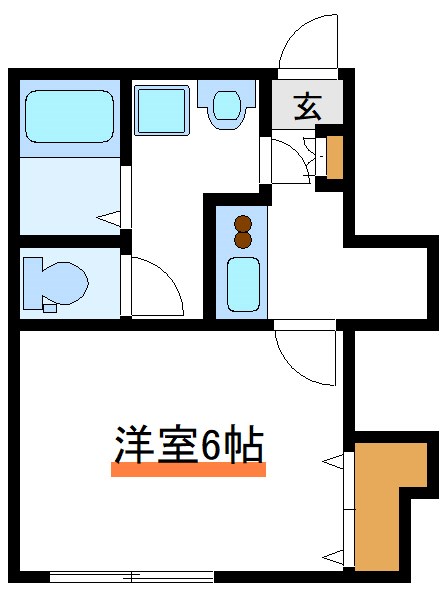 KAresidence西日暮里 間取り図