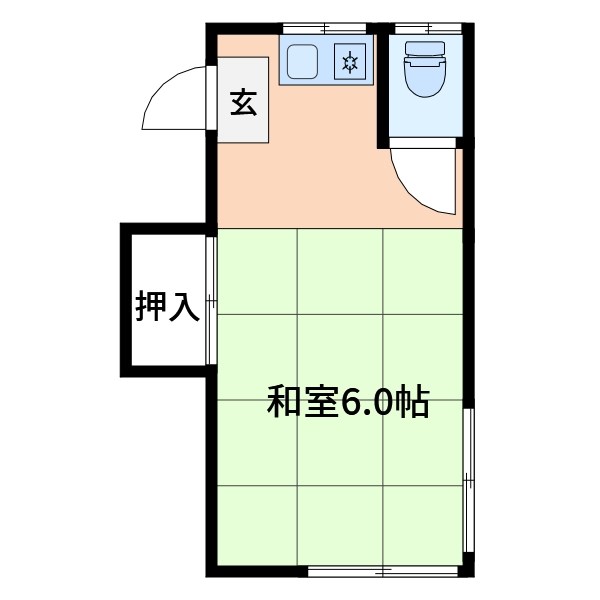 みのかね荘 間取り図