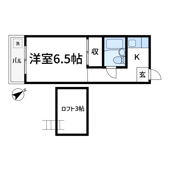 クリエイティブSASE 間取り図