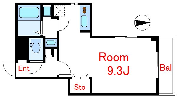 パルコート西新井 間取り図