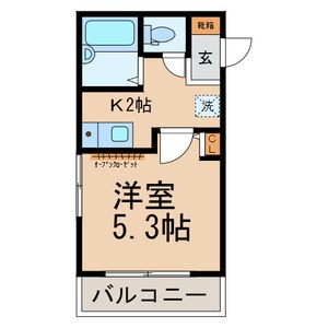 メルディア綾瀬 間取り図