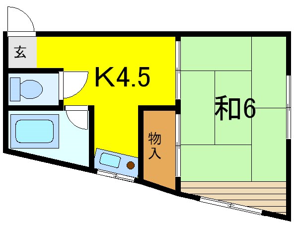 ロイヤルハイツ  間取り図