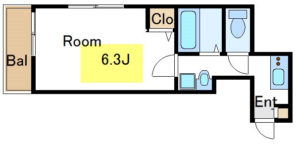 エステル木場 間取り図