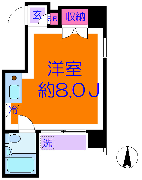 ピドル川田 間取り図