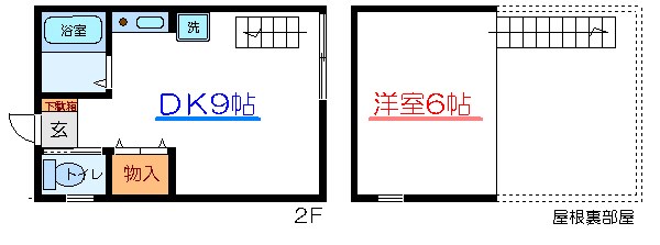 ロフトハウスマルヨシ 間取り図