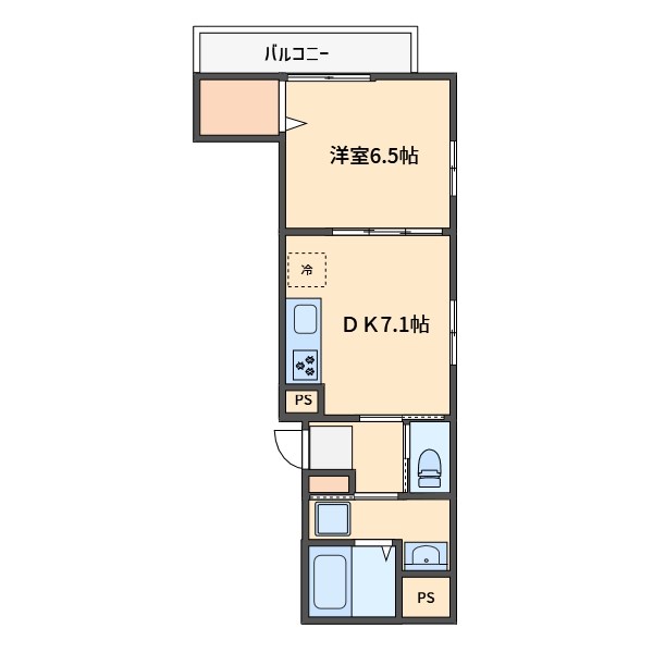 （仮称）東日暮里５丁目ＨＢＳ 間取り図