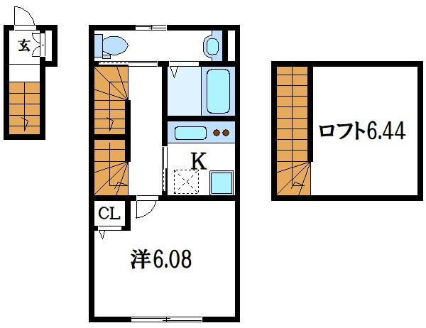 ラルーチェ平井   間取り図