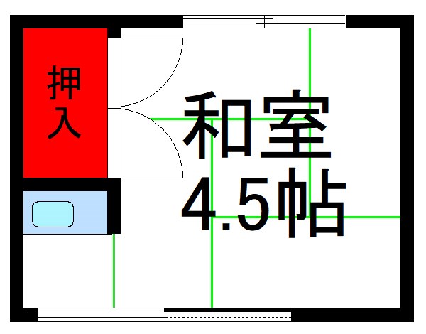 千鳥荘 間取り図