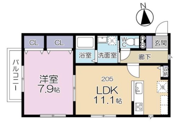 セイ　ブロッサム 間取り図