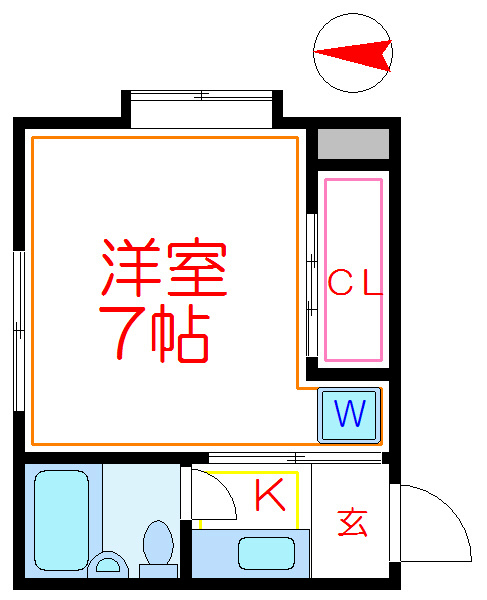 サンフィールズ  間取り図