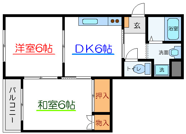 メゾンデュルヴァン 間取り図