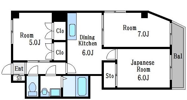 レピドール福田Ⅱ 間取り図