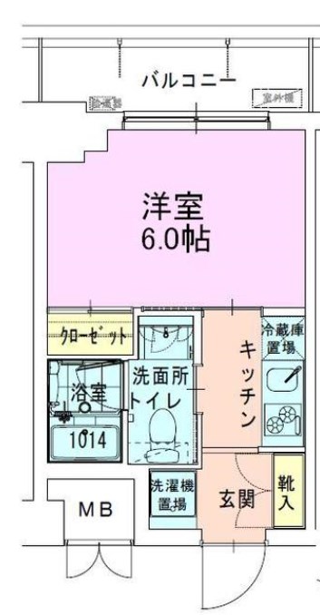 門前仲町レジデンス弐番館  間取り