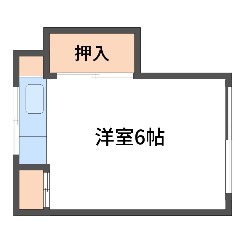 新町荘  間取り図