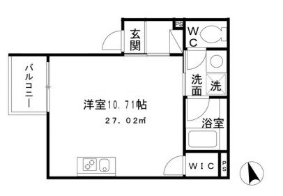 ＬＡＵＲＥＬ一之江 間取り