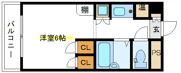 フジマンション末広 間取り