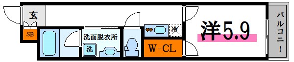 オークコート 間取り図