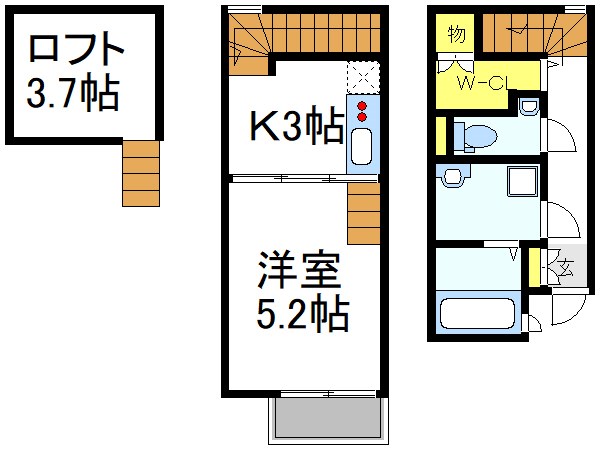 HaumeaⅠ 間取り図