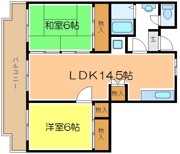 メゾン吉野 間取り図