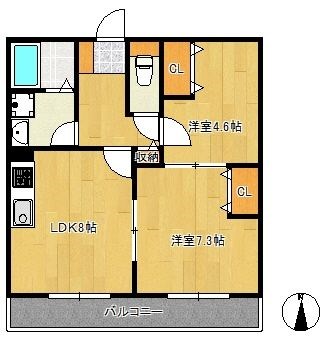 パルコール 間取り図