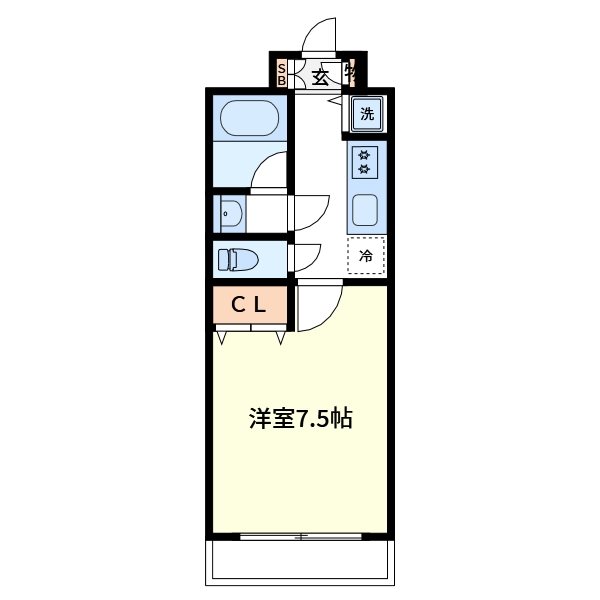 フォレスト  間取り図