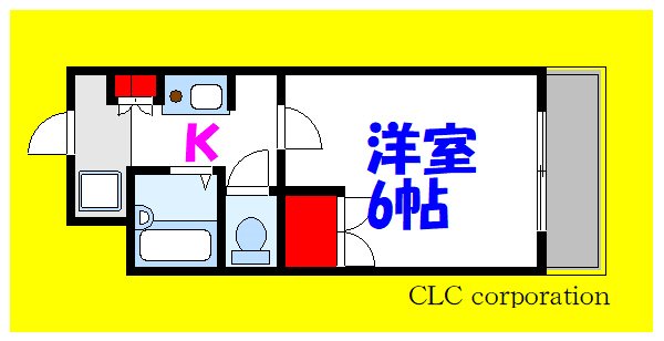 アルカサル浦安 間取り図