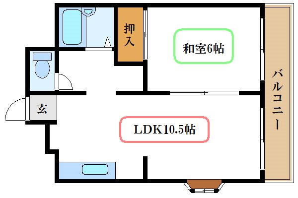 フローレンス富澤 間取り図