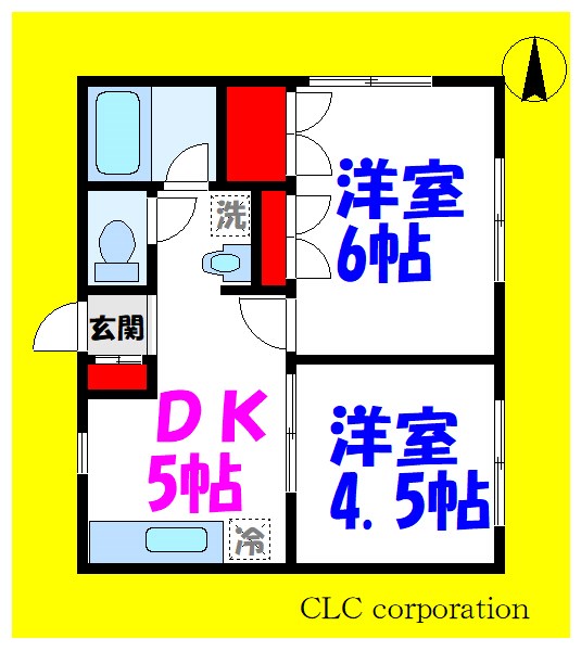 サンライトハイツ  間取り図