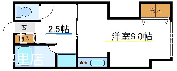 プランドールエタニティ   202号室 間取り