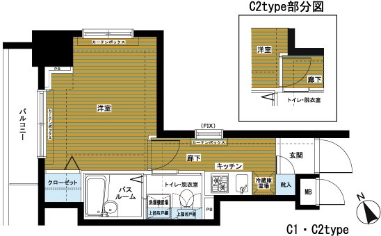 トーシンフェニックス浅草リバーサイド  間取り