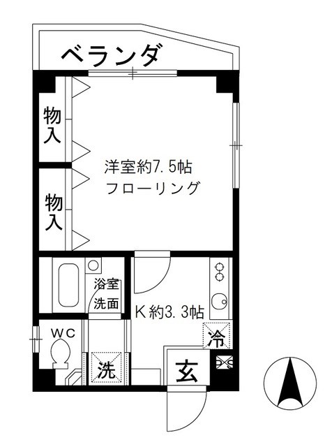 ５アベニュー  間取り図