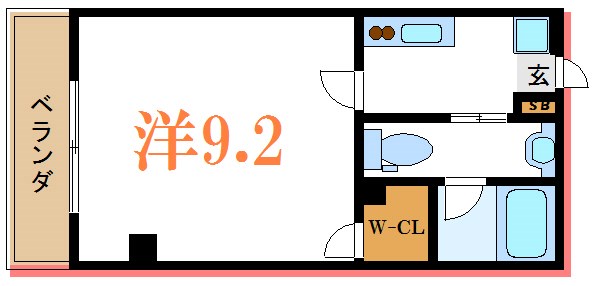 アセット瑞江 202号室 間取り